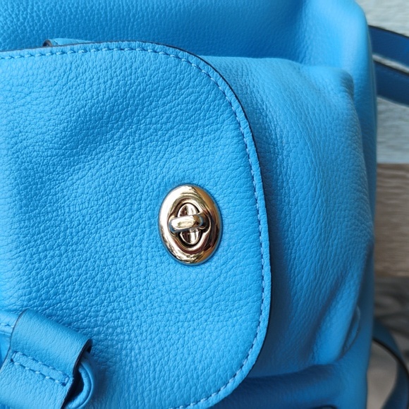 Coach gorgeous Billie Pebble leather like new backpack free shipping - Picture 4 of 13